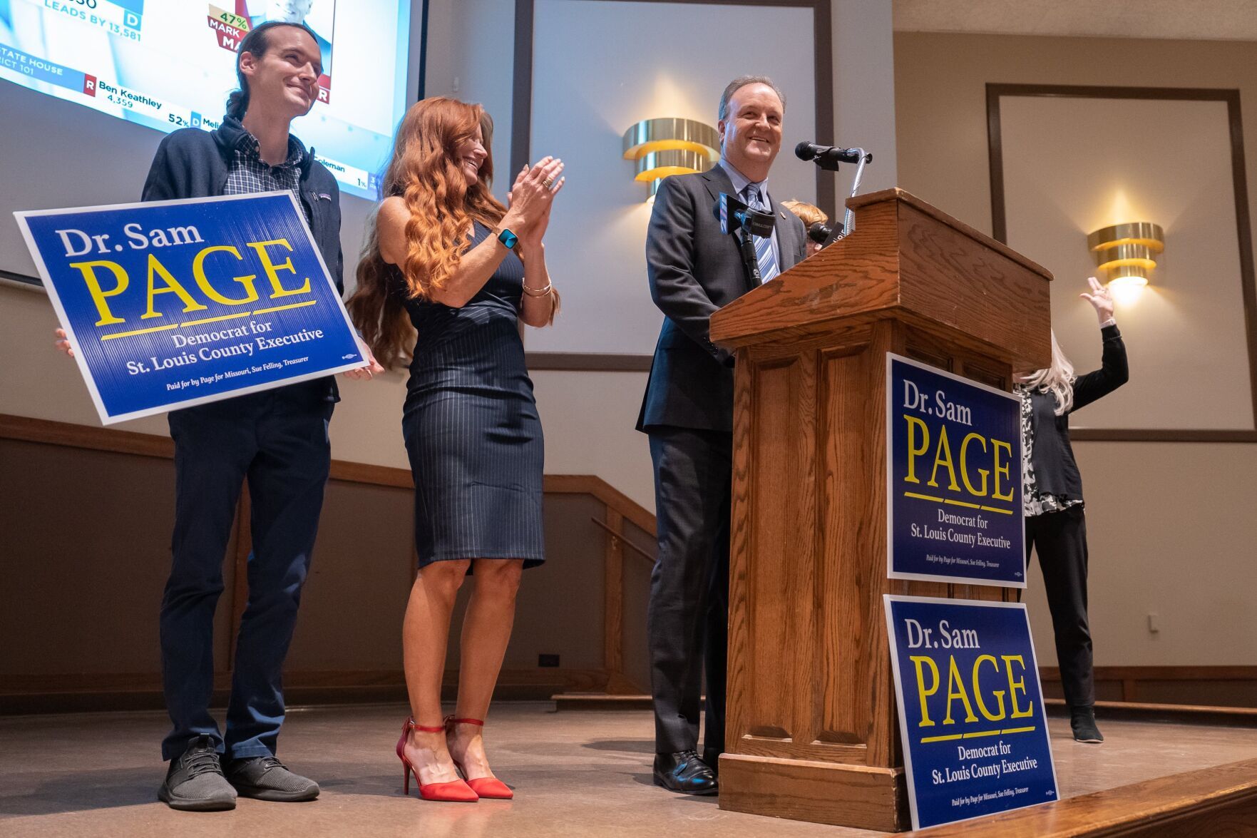 Sam Page wins St. Louis County Executive race